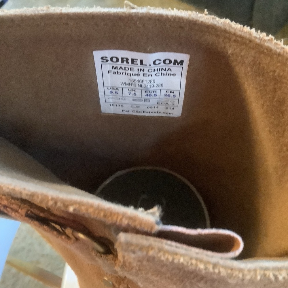 Sorel Tan Suede Knee-High Boots - Picture 8 of 8
